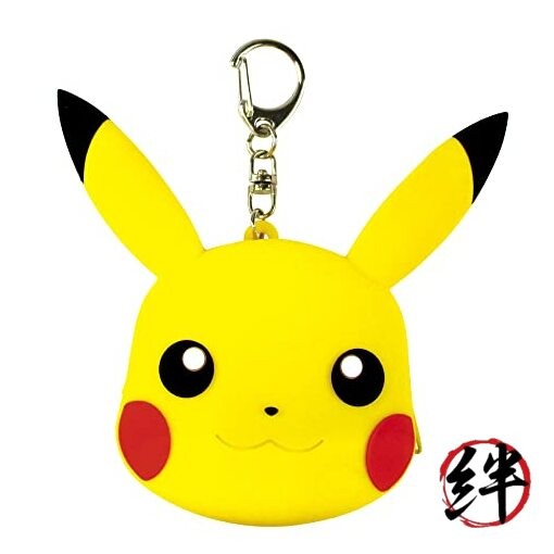 TES Factory Pokemon Silicon Silicon Mini Pouch Pikachu PM-5533816PC