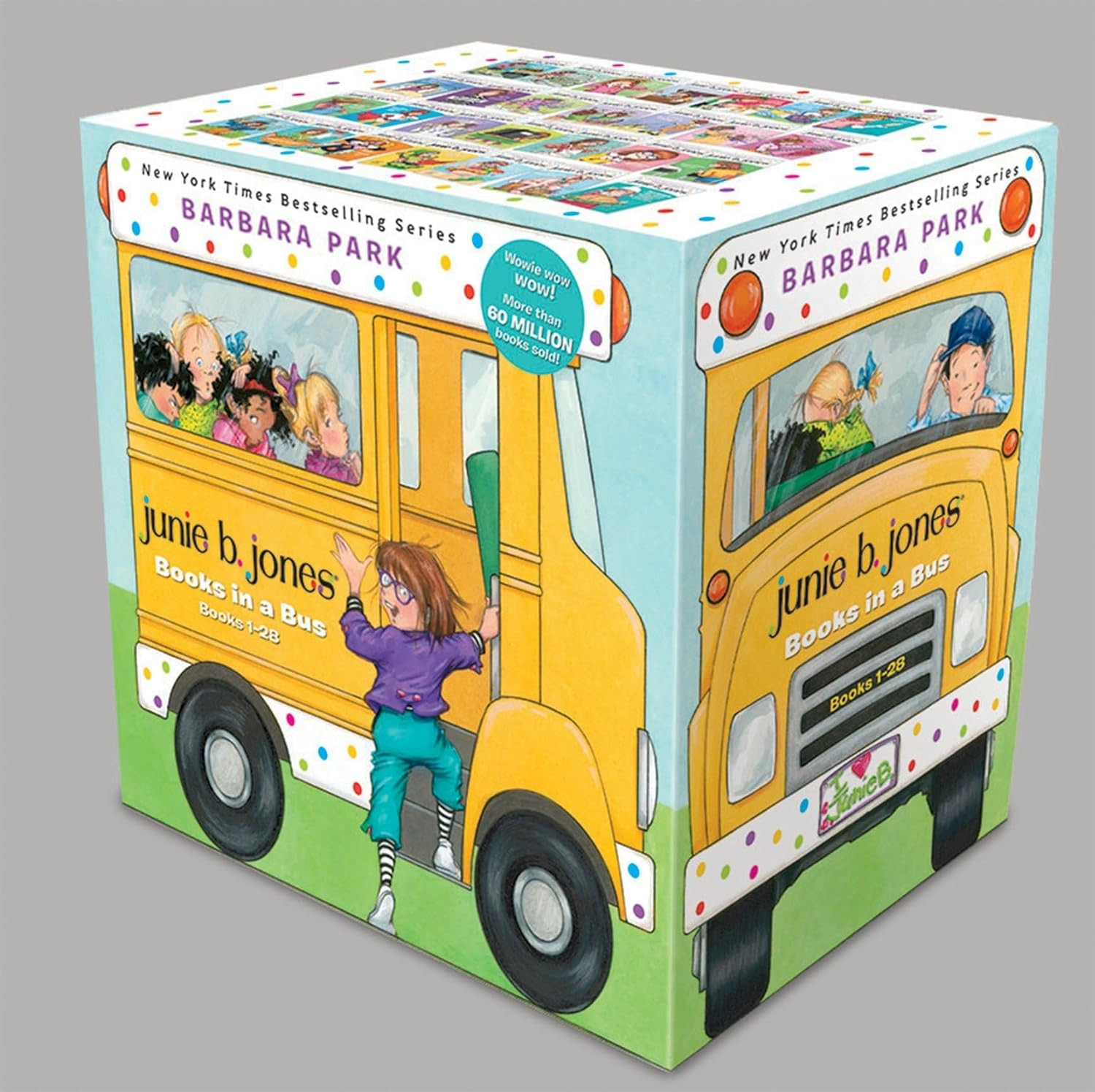Junie B. Jones Books in a Bus 28-Book Boxed Set: the Complete Collection: Books Junie B. Jones Books in a Bus 28-Book Boxed Set: the Complete Collection: Books
