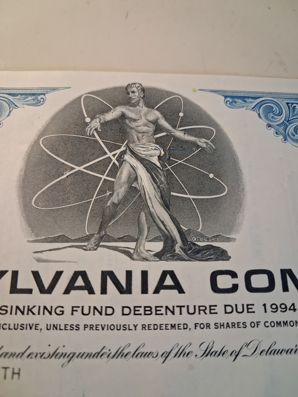 SLING'S🪙1971 $1000 Pennsylvania Company Bond certificate Pennsylvania Railroad SLING'S🪙1971 $1000 Pennsylvania Company Bond certificate Pennsylvania Railroad