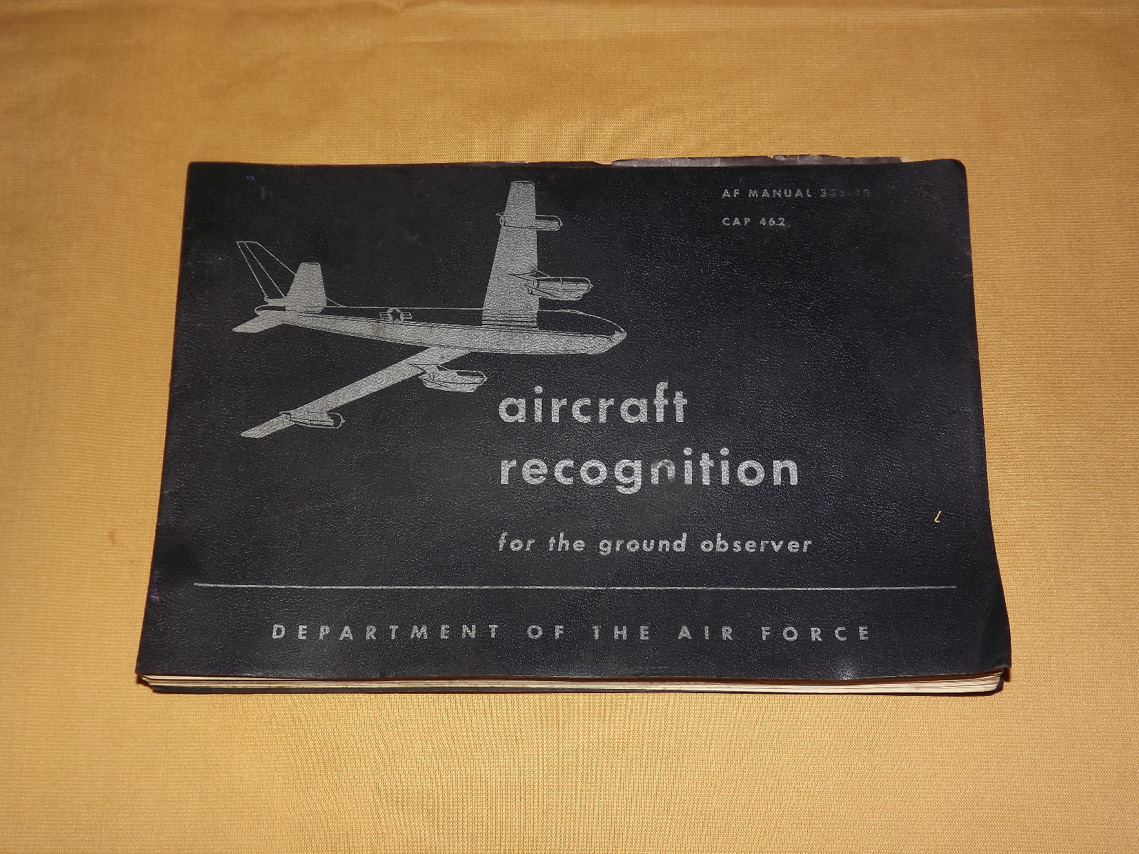 VINTAGE 1955 US DEPT AIR FORCE AIRCRAFT RECOGNITION BOOK VINTAGE 1955 US DEPT AIR FORCE AIRCRAFT RECOGNITION BOOK