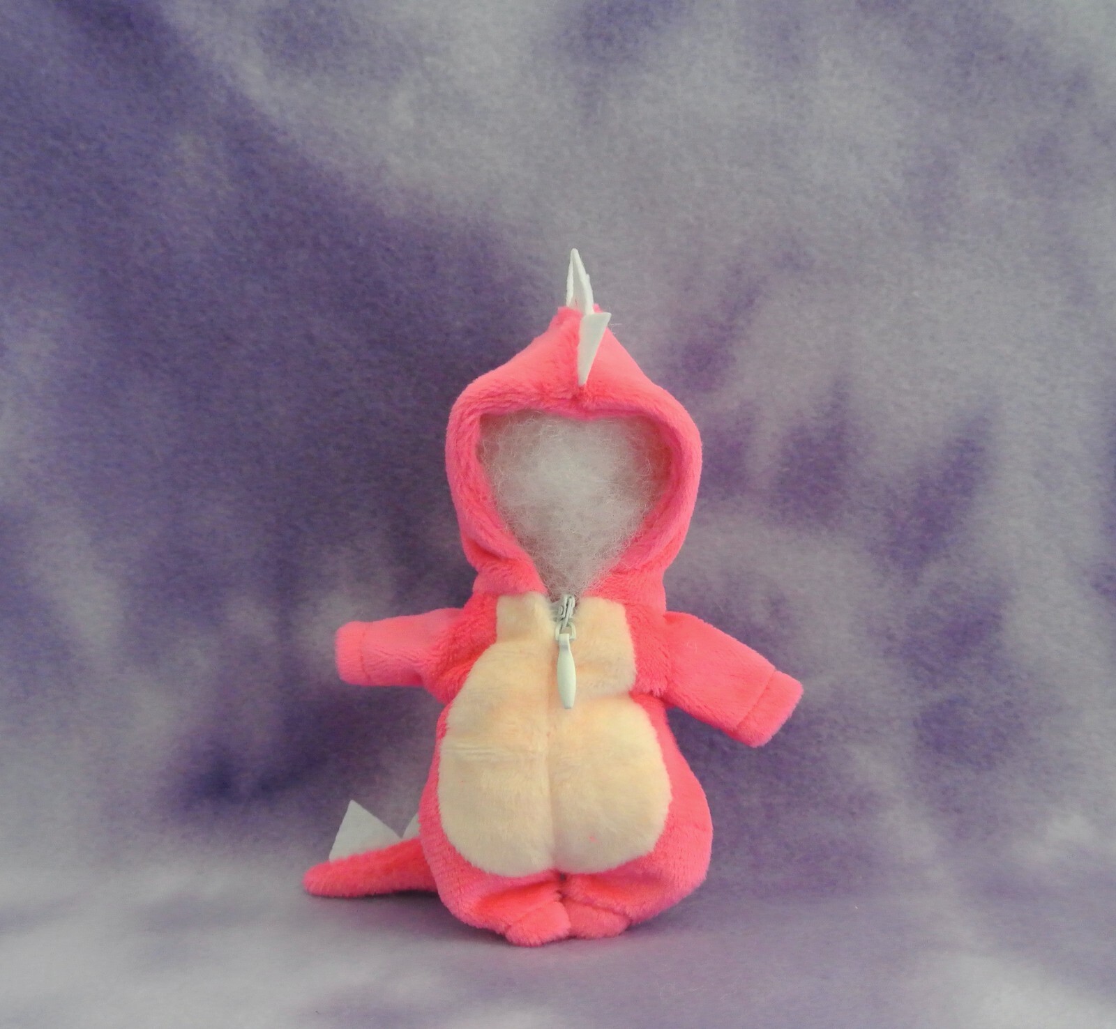 PLUSH PINK DINOSAUR COSTUME OB11 NENDOROID GSC YMY BODY 9 MOLLY 1/12TH BJDs 
