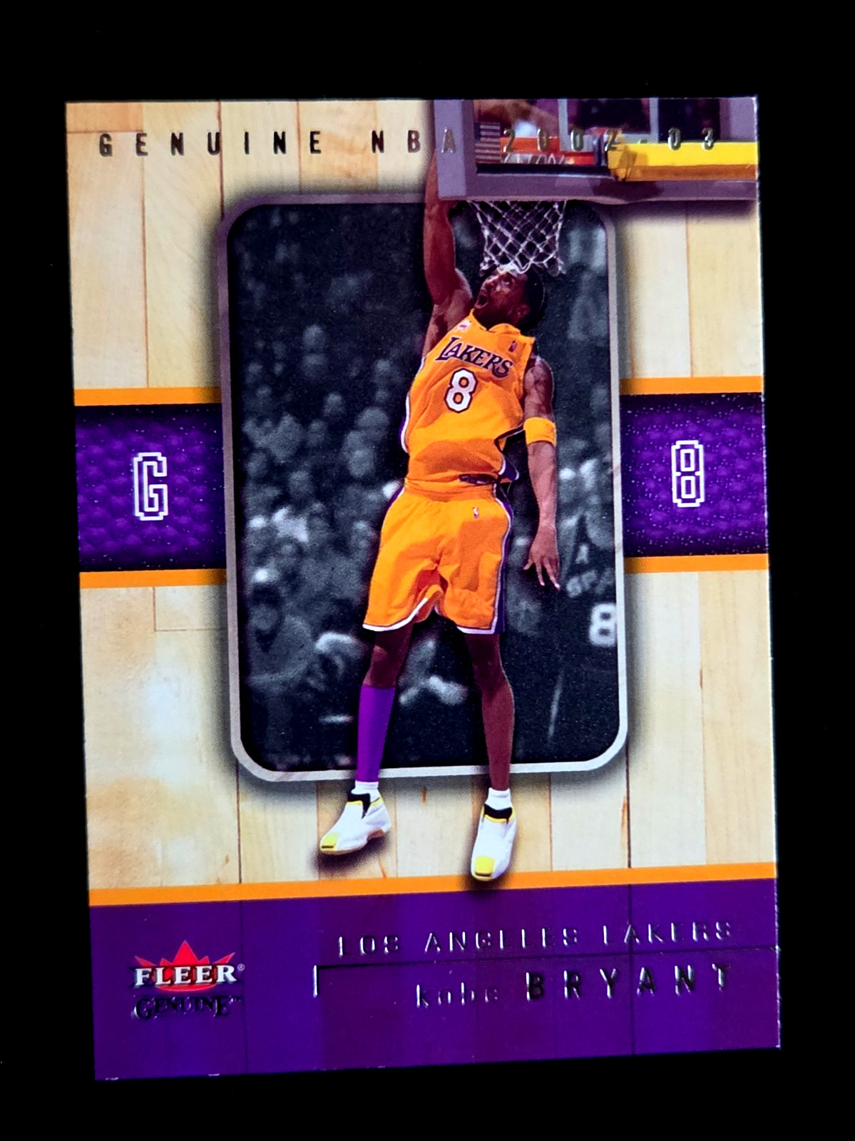 2002-03 Fleer Genuine #4 Kobe Bryant 2002-03 Fleer Genuine #4 Kobe Bryant
