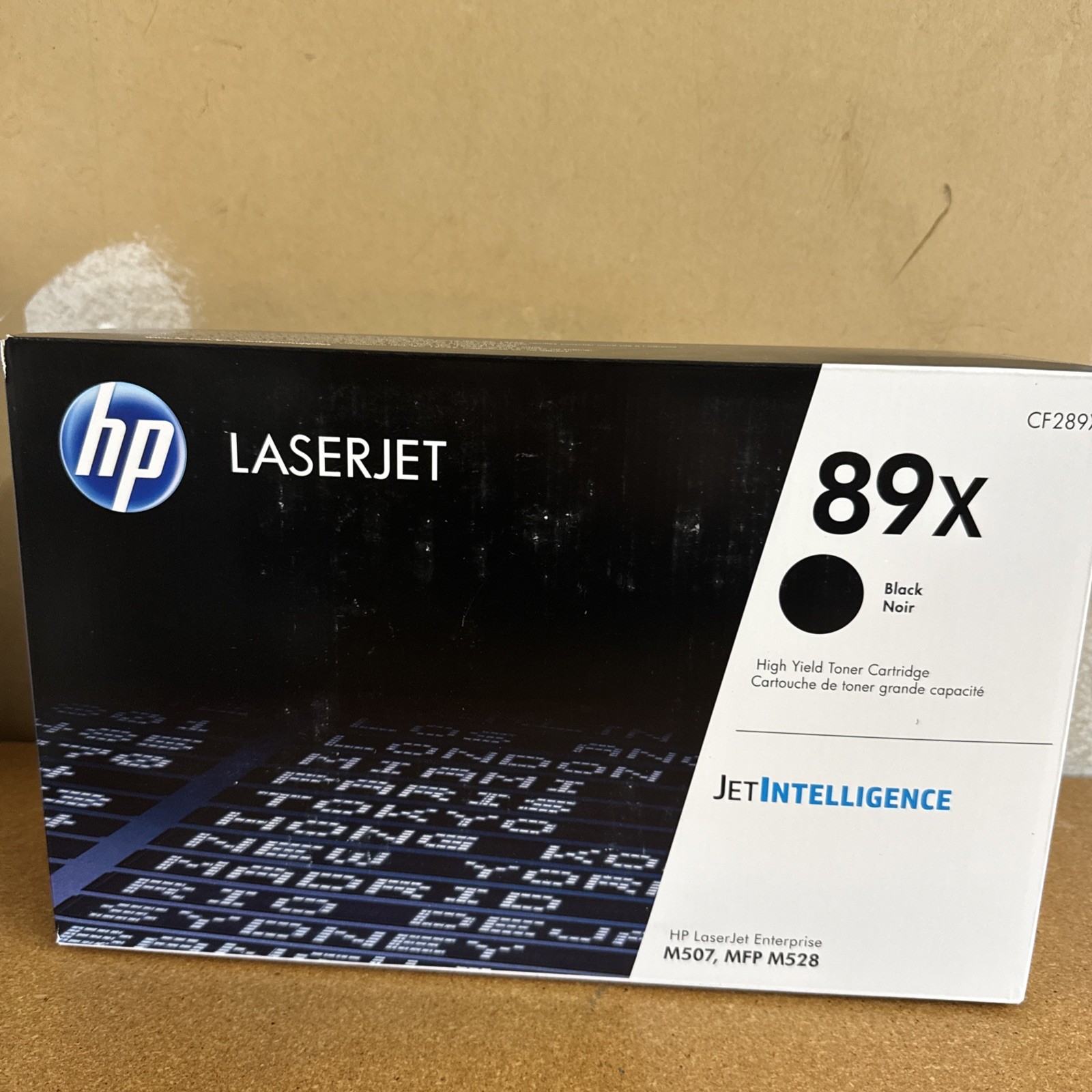 New HP 89X (CF289X) Black High Yield Toner Cartridge For HP LaserJet New HP 89X (CF289X) Black High Yield Toner Cartridge For HP LaserJet