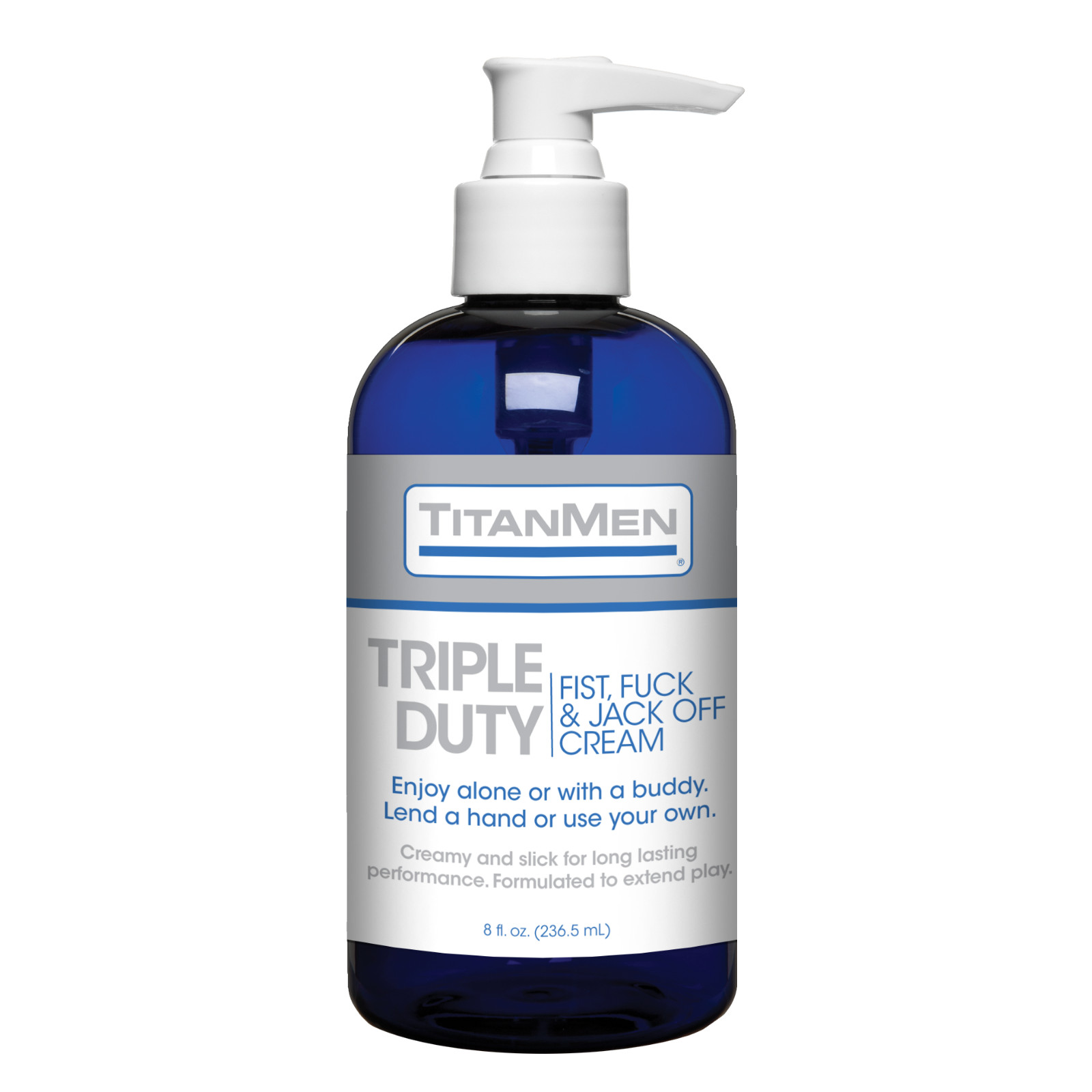 TitanMen Triple Duty Fist,  Jack Off Cream,  HYBRID Massage Lotion Lubricant