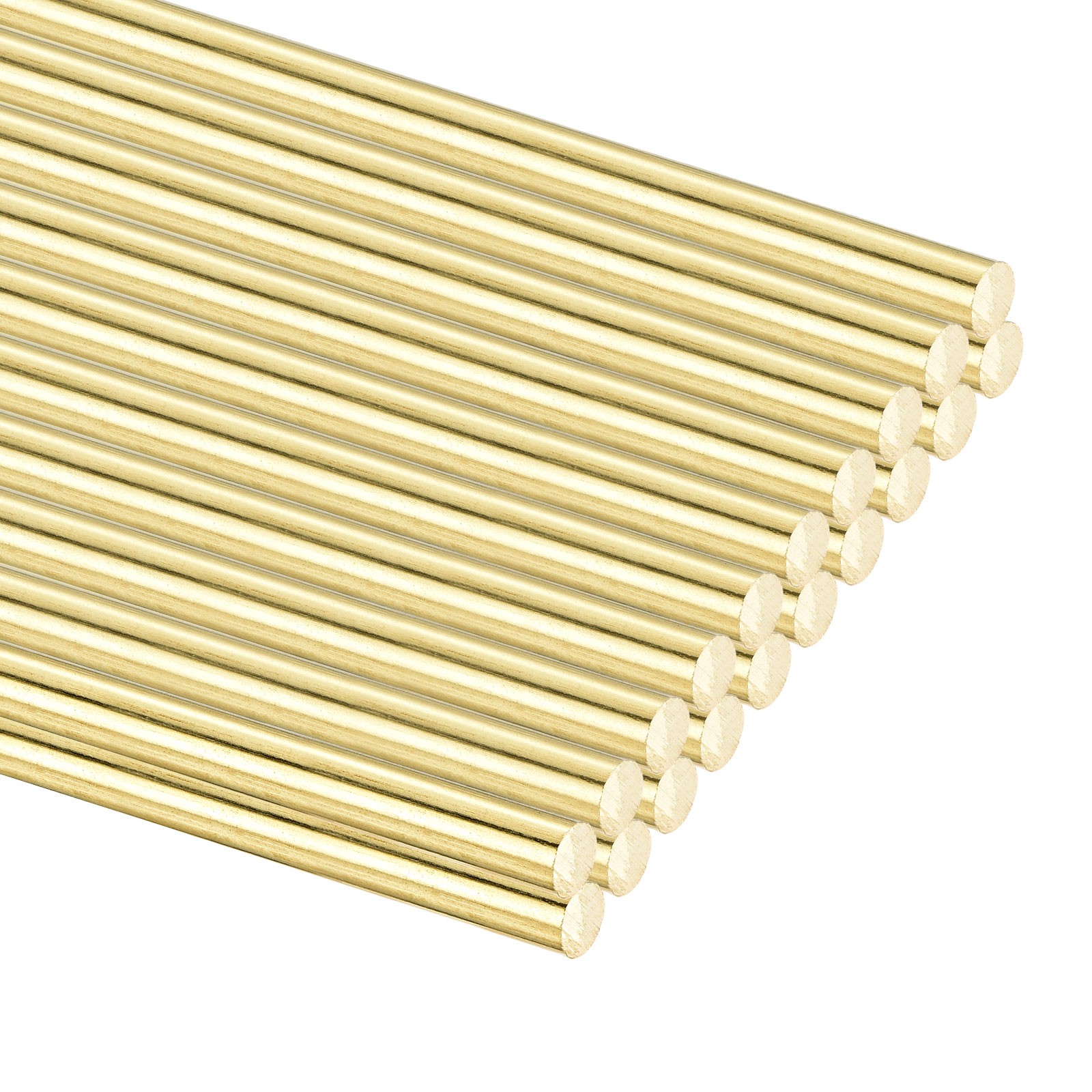 20Pcs H65 Brass Round Rods, 1.2mm OD x 200mm Length Solid Stock Lathe Crafts Bar 20Pcs H65 Brass Round Rods, 1.2mm OD x 200mm Length Solid Stock Lathe Crafts Bar