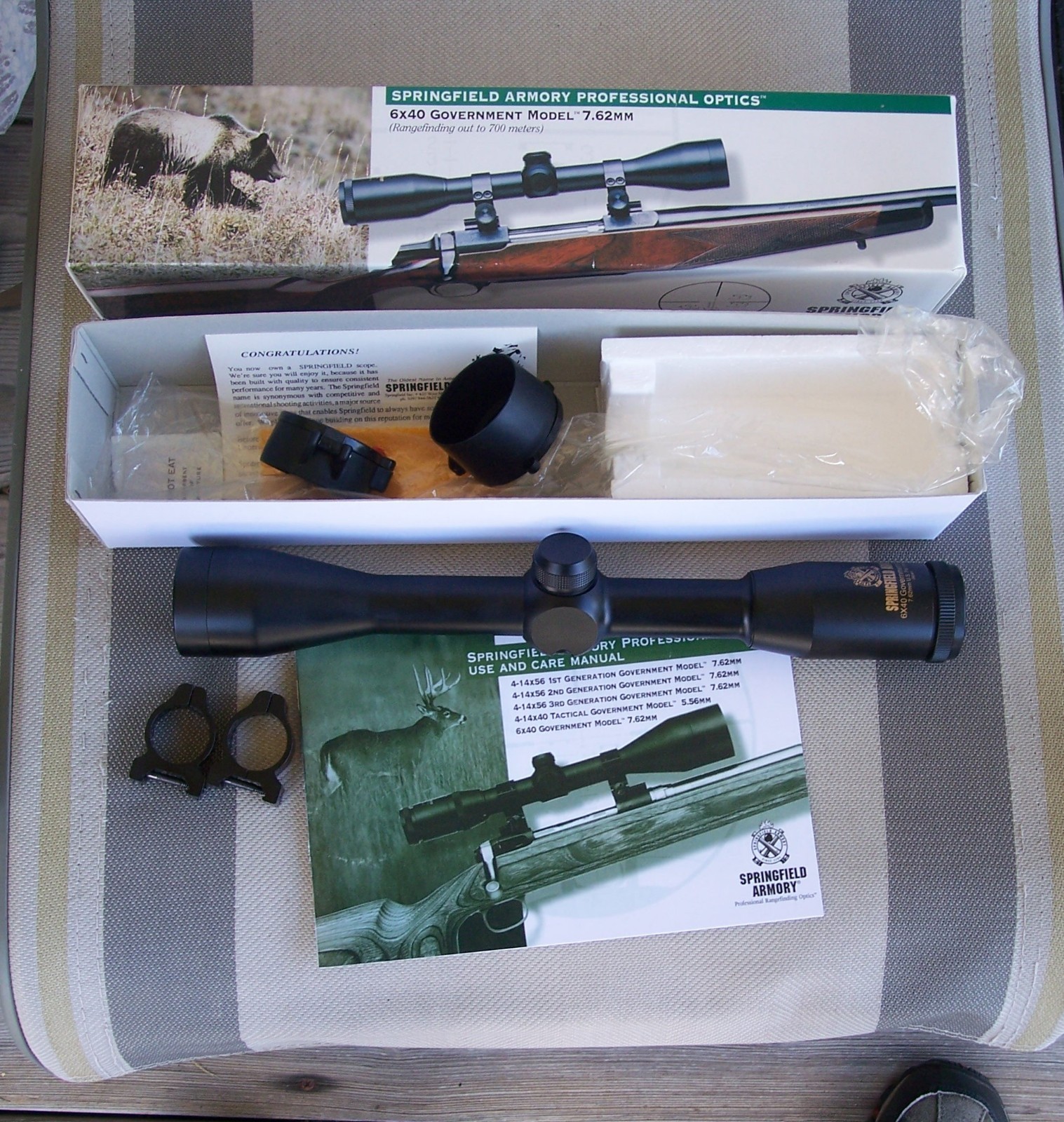 Springfield Armory 6x Sniper Scope .308 MIB Springfield Armory 6x Sniper Scope .308 MIB