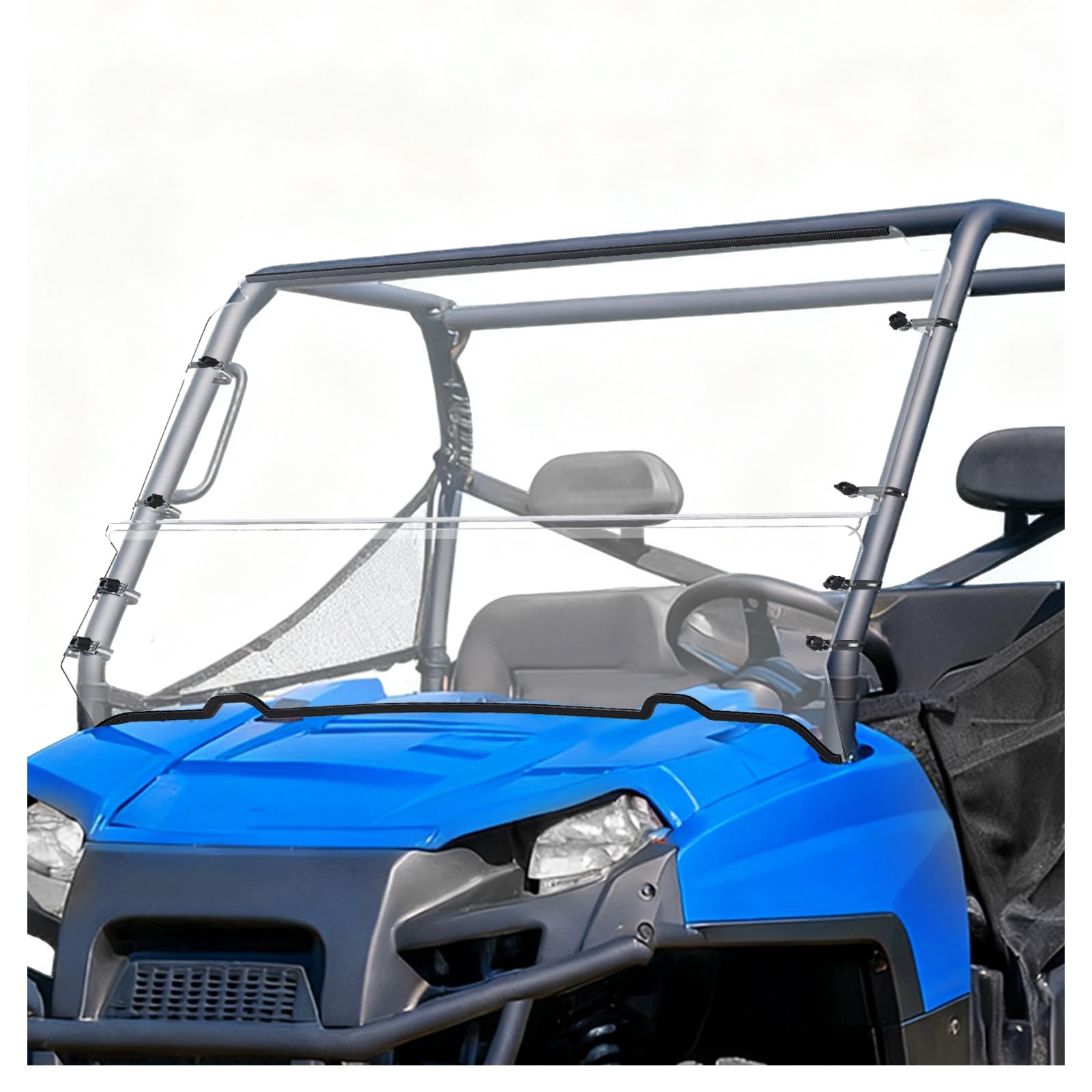 HECASA Front Full Size Windshield Compatible with Polaris Ranger 570 20172023...