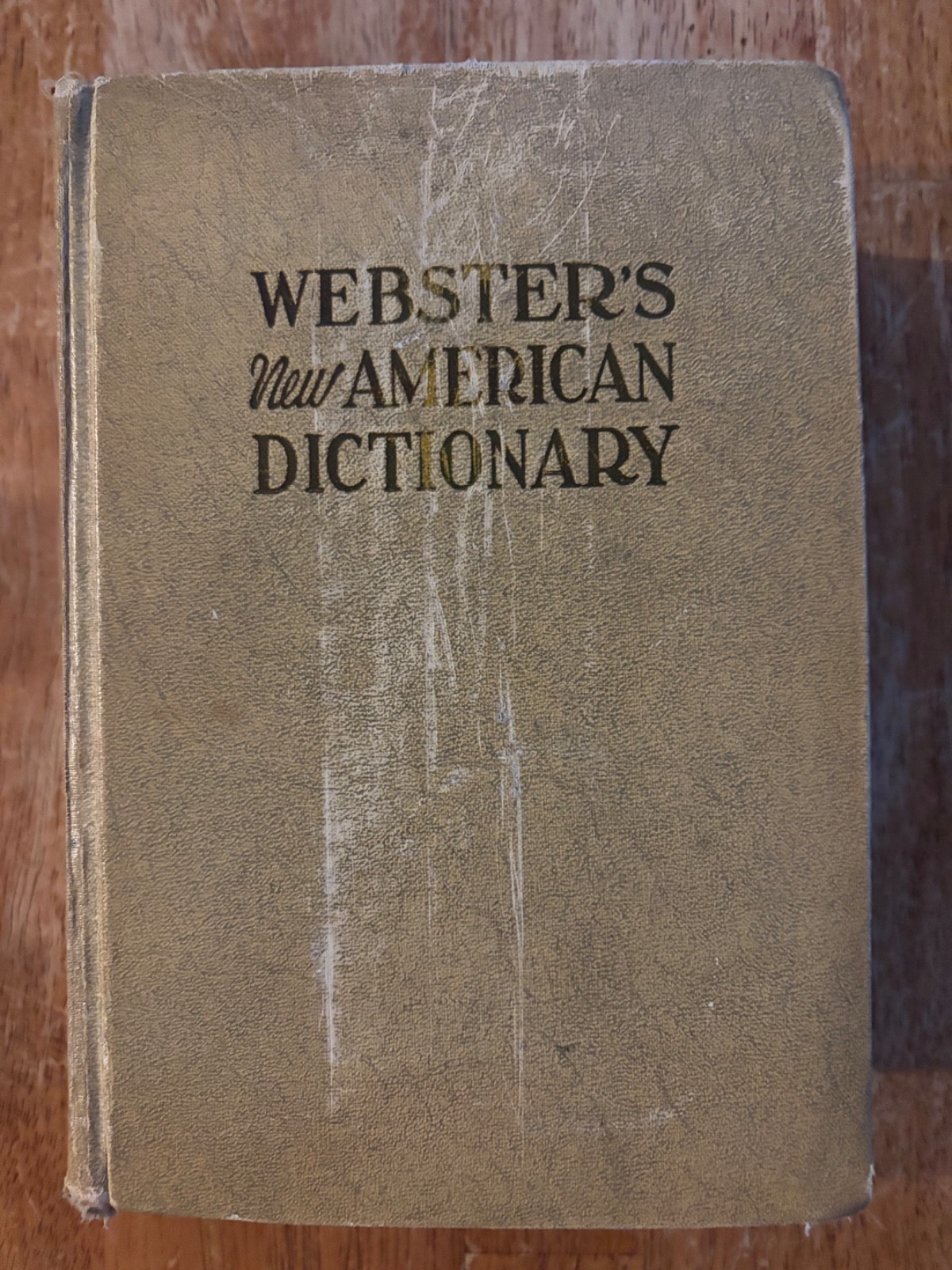 Vintage Webster\'s New American Dictionary 1965 hardcover Vintage Webster\'s New American Dictionary 1965 hardcover