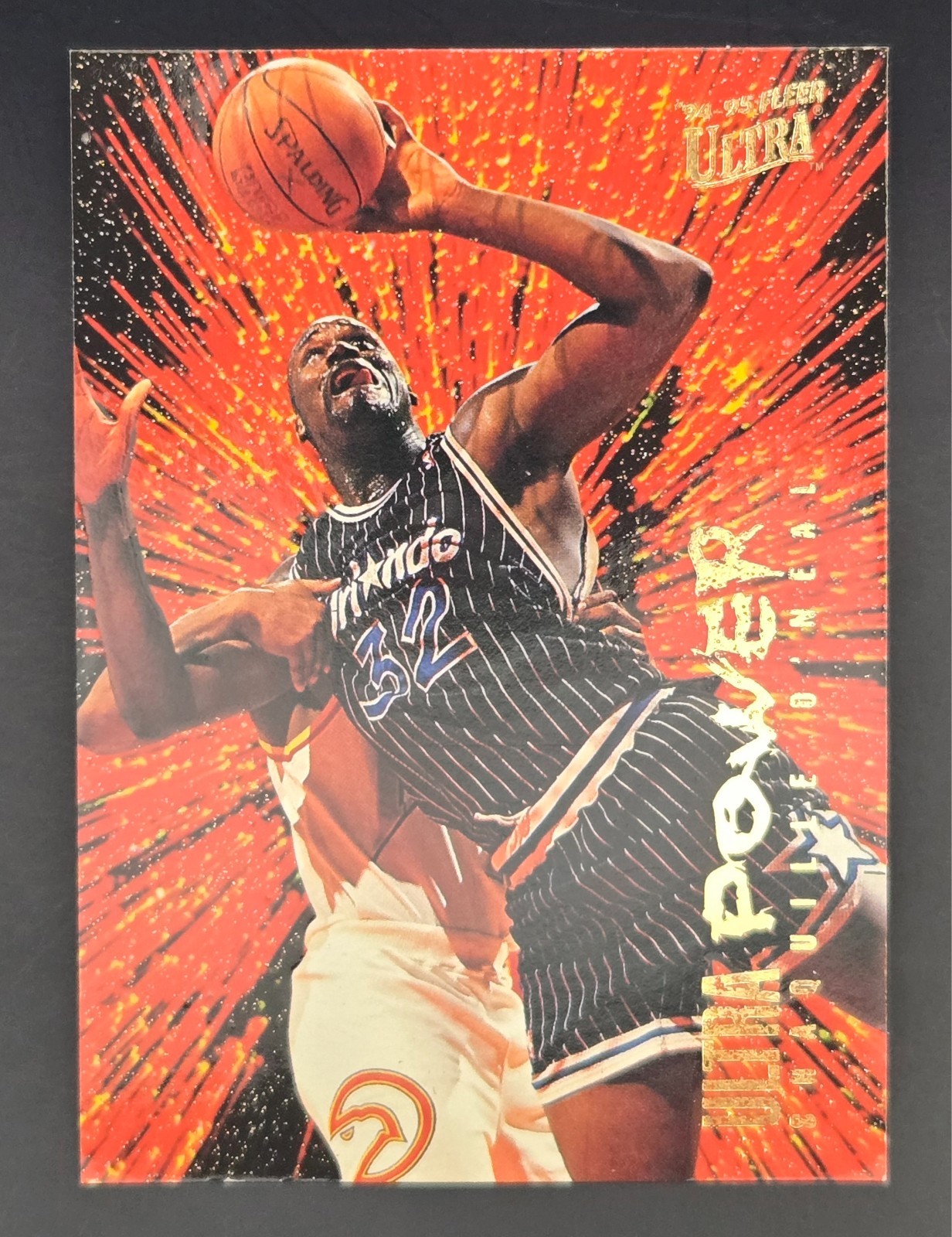 1994-95 Fleer Ultra - Ultra Power Shaquille O\'Neal #8 EXMT 1994-95 Fleer Ultra - Ultra Power Shaquille O\'Neal #8 EXMT