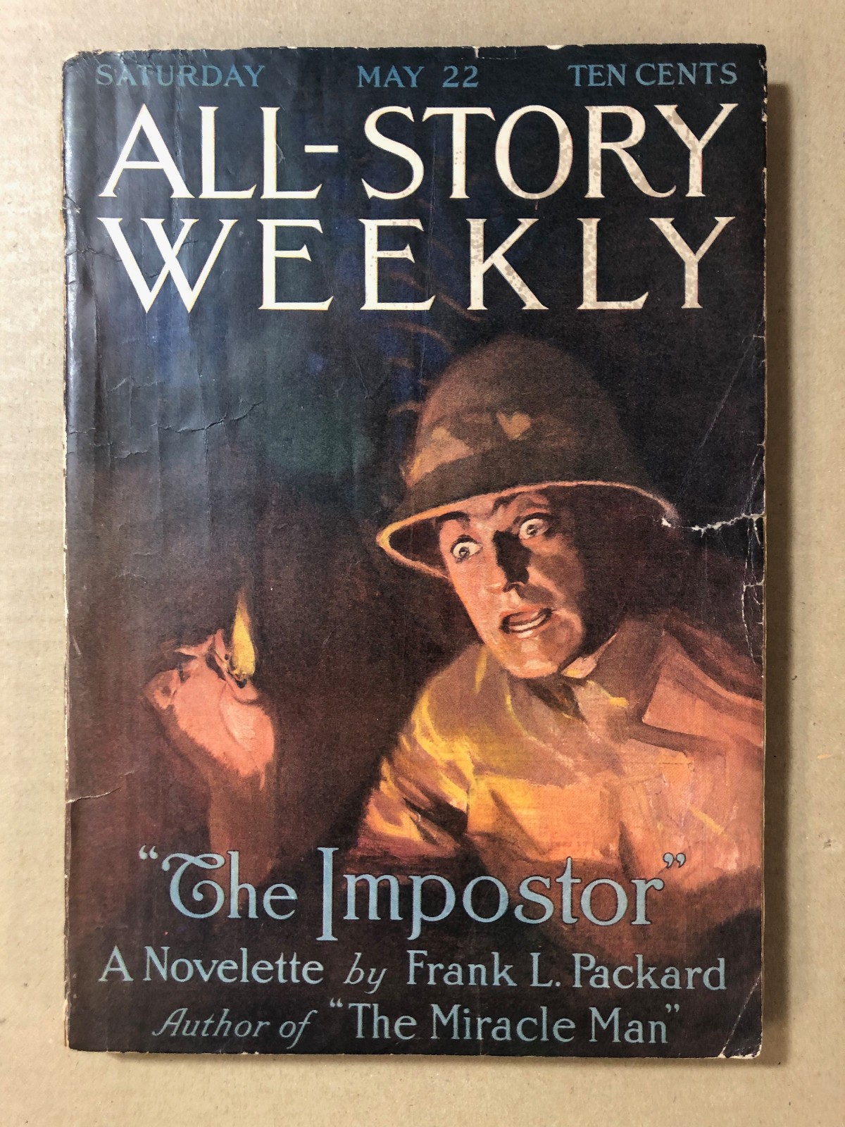All-Story Weekly | May 22 1915 | Pellucidar pt 4 | Burroughs ERB | G/VG | 3.0