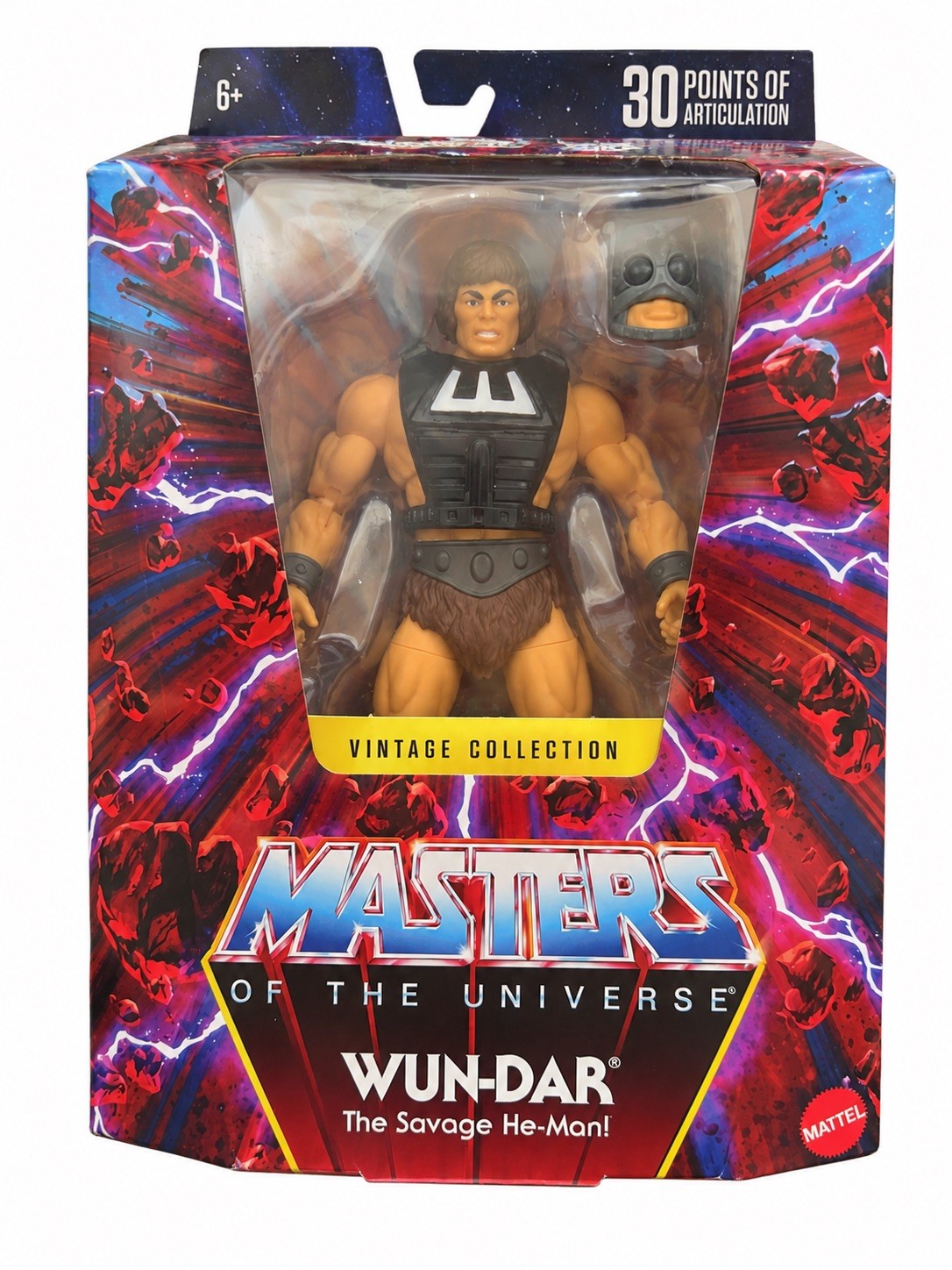 MOTU Masters of The Universe Masterverse Vintage WUN-DAR Figure New In Box MOTU Masters of The Universe Masterverse Vintage WUN-DAR Figure New In Box