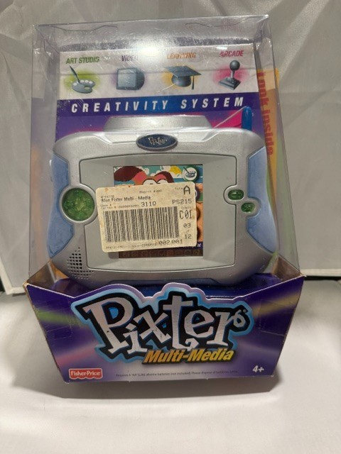Vintage 2005 Fisher Price Pixter Multi-Media H4651 Creativity System NEW Sealed