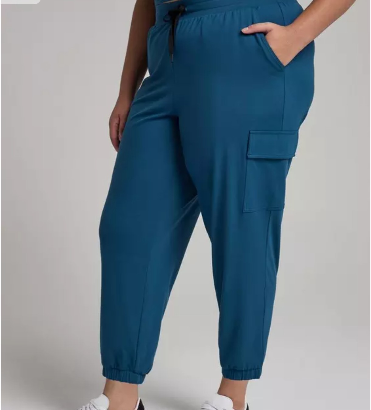 Torrid Tru  soft performance jersey relaxed cargo jogger pants Size 2 18/20 NWT