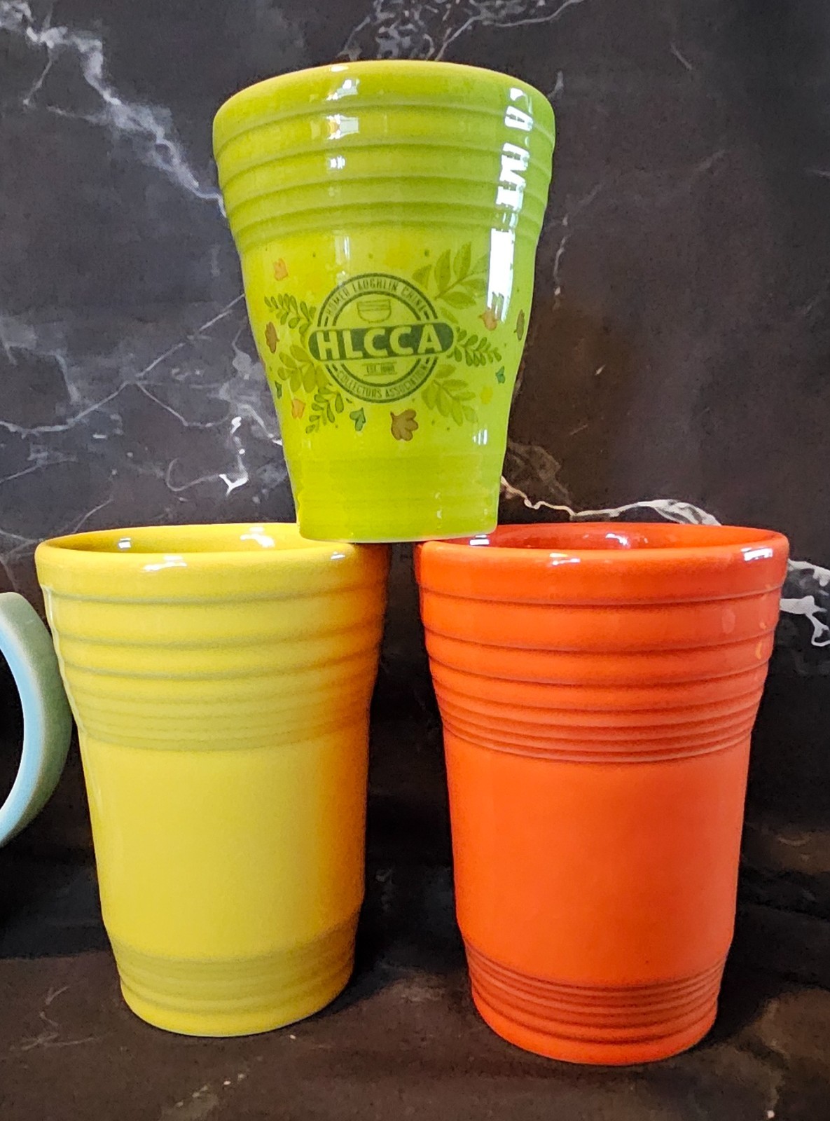 Fiesta Homer Laughlin HLC Mugs Tumblers - You Pick Style and Color Made in USA Fiesta Homer Laughlin HLC Mugs Tumblers - You Pick Style and Color Made in USA