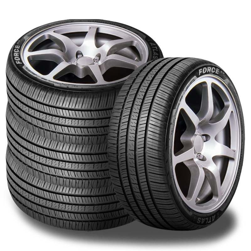 4 Atlas Force HP 205/55R16 91V All Season Tires [ 700AA UTQG / 50K Mi Warranty ]