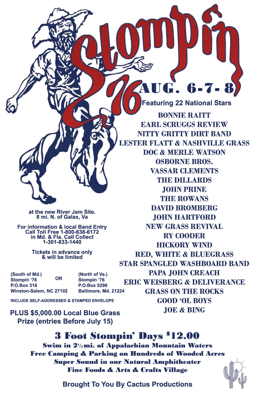 STOMPIN 76 Official Poster Reproduction 11\