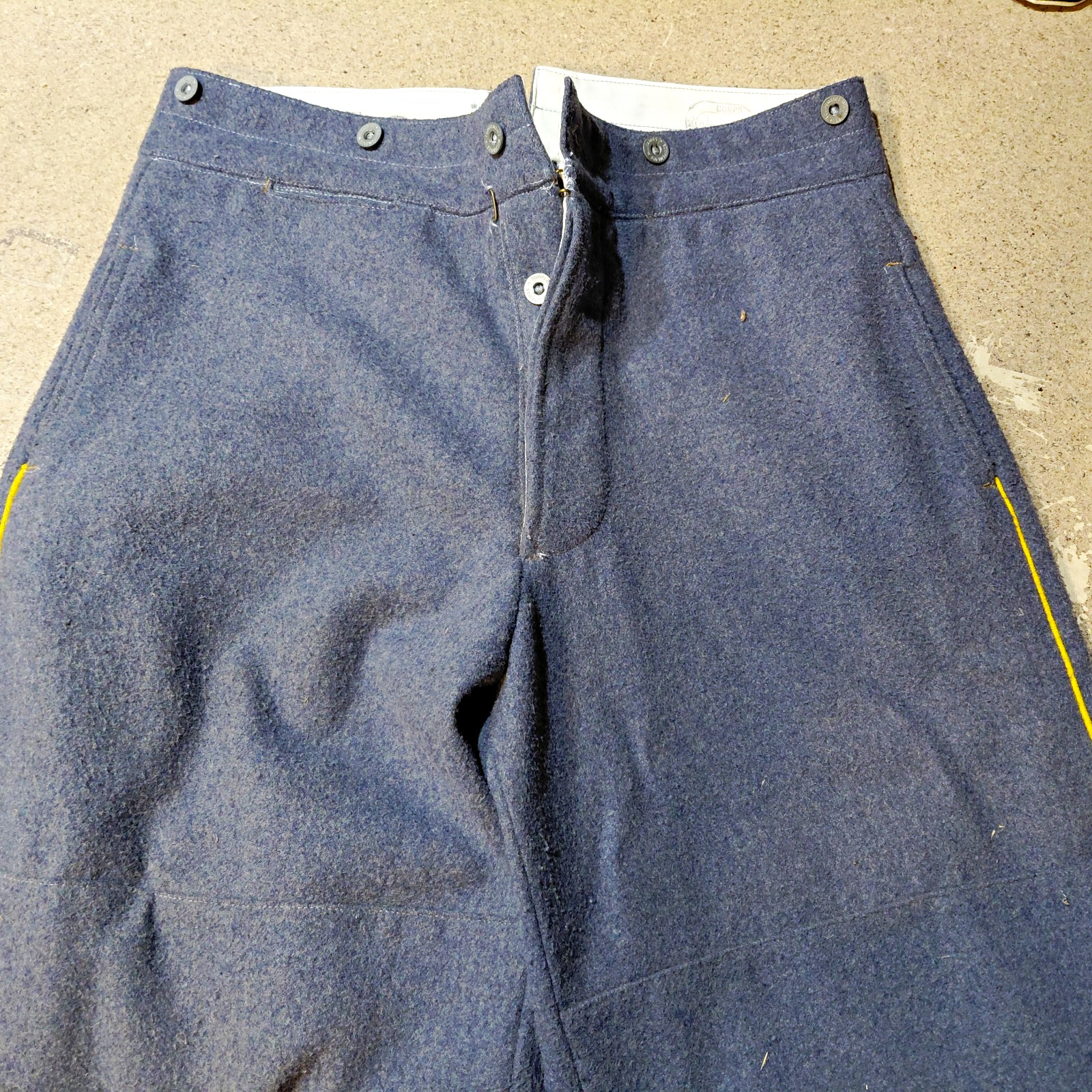 WWI French Horizon Blue trousers (Size L) WWI French Horizon Blue trousers (Size L)