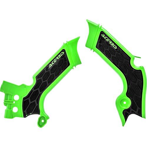 Acerbis X-Grip Frame Guard Green/Black (2742601089) For Kawasaki KX450 2019-2023