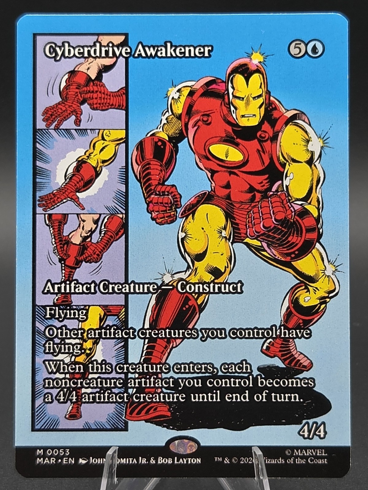 Cyberdrive Awakener Borderless 53 Marvel Universe Eternal-Legal Mythic Creature