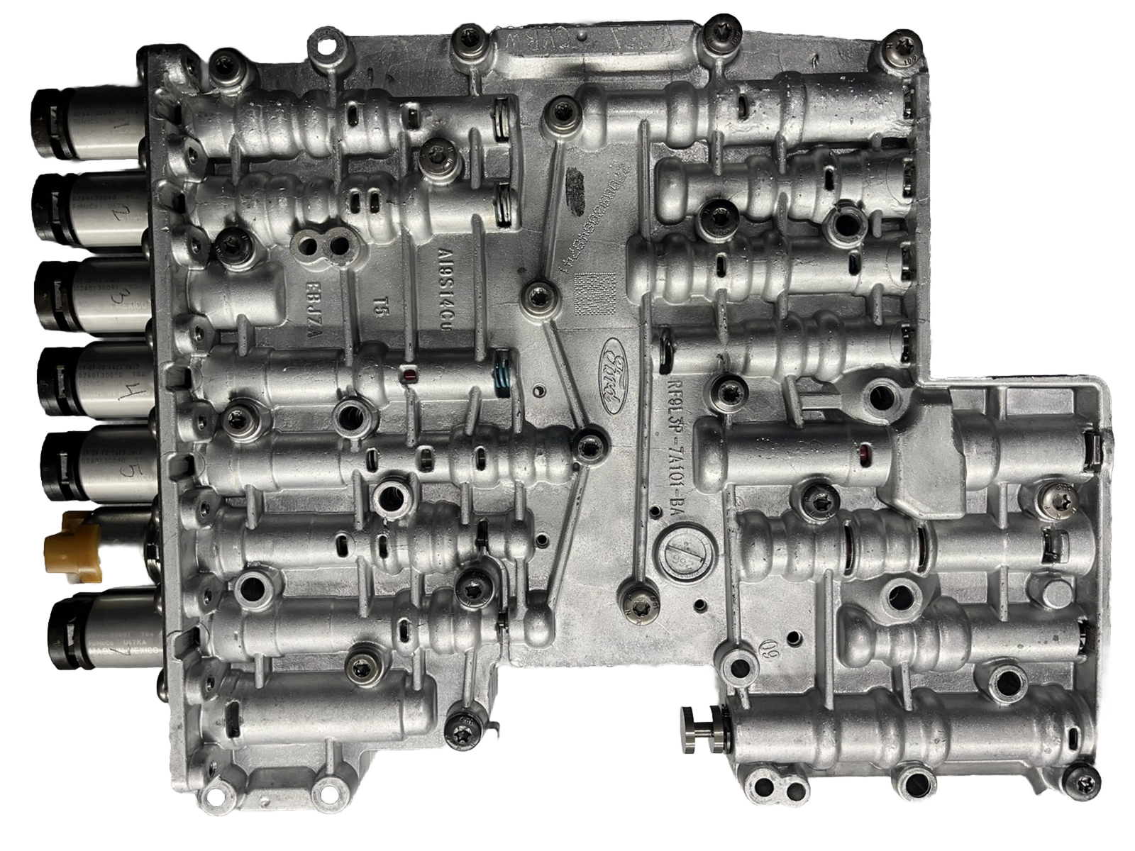 6R75, 6R80 Valve Body with solenoids, rebuilt and tested, 2007-2011 6R75, 6R80 Valve Body with solenoids, rebuilt and tested, 2007-2011