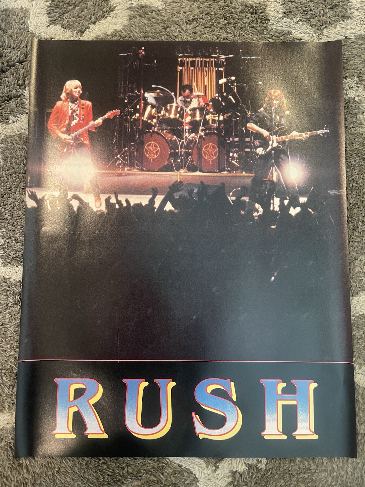 Vintage 1983 Rush Concert Poster 17
