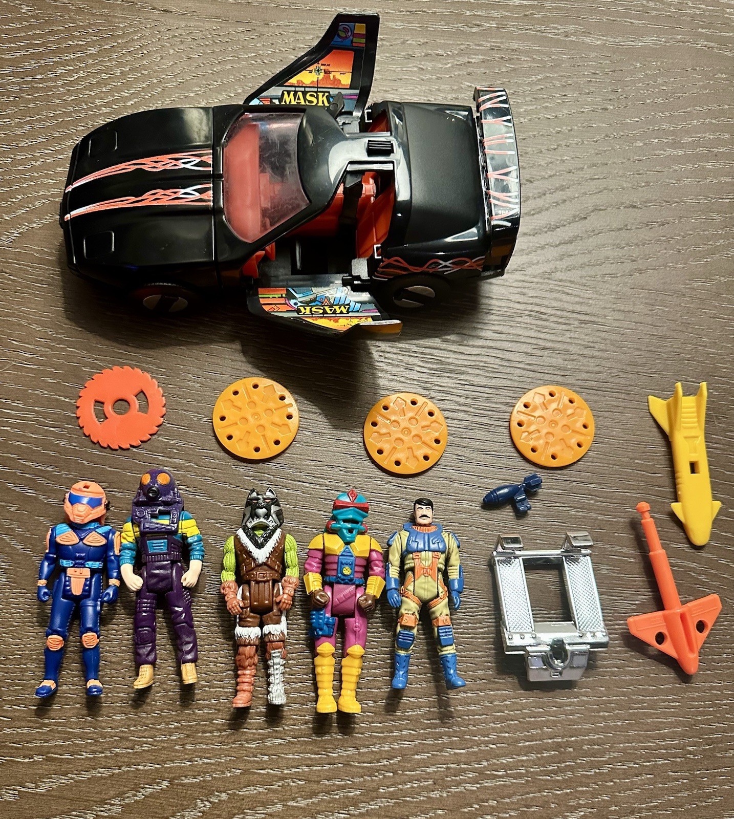 Kenner M.A.S.K. Lot 1986 1987 Vintage Figurines Accessories Instruction Booklet
