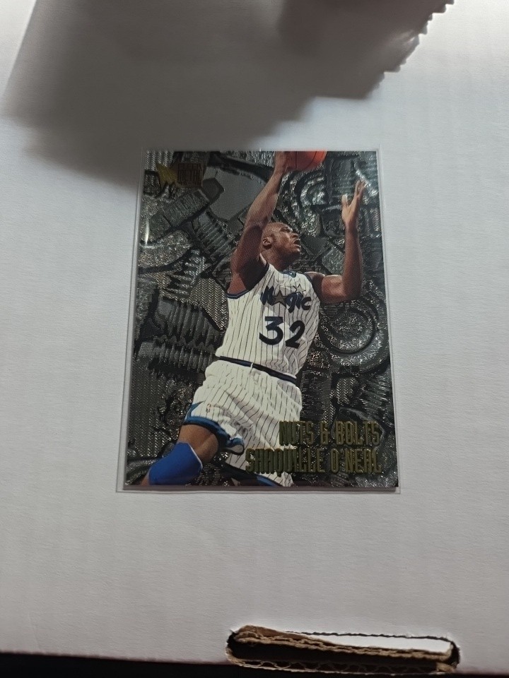 1995-96 Fleer Metal Nuts & Bolts SHAQ Shaquille O\'Neal #215 Orlando Magic NBA 1995-96 Fleer Metal Nuts & Bolts SHAQ Shaquille O\'Neal #215 Orlando Magic NBA