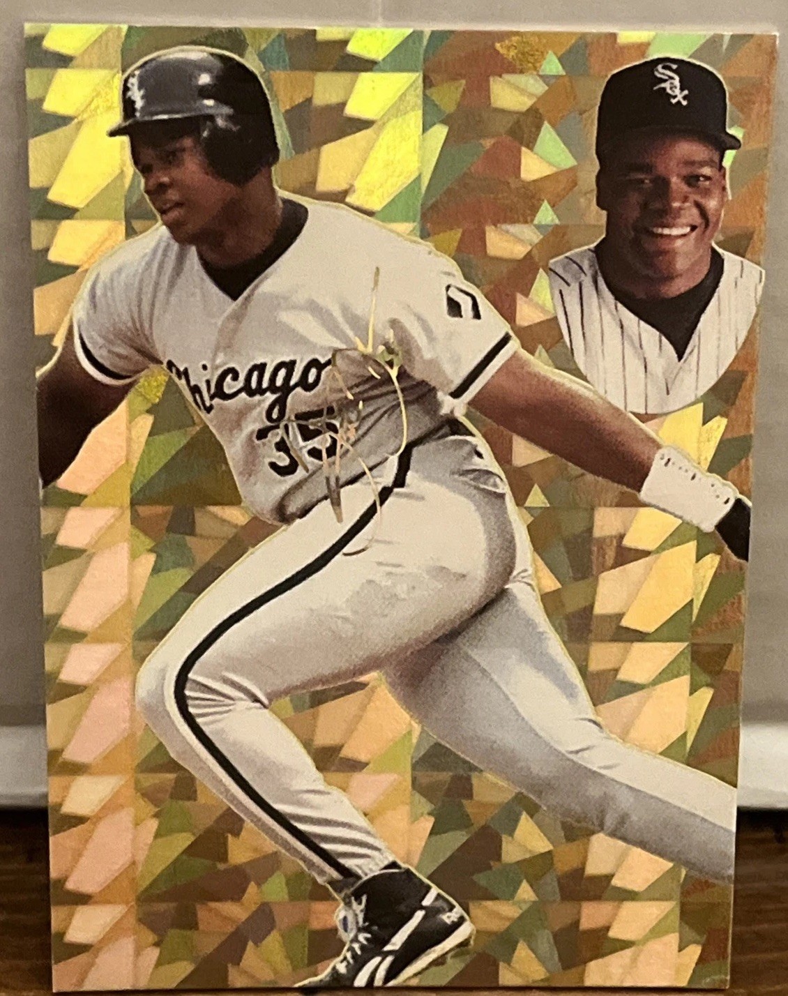 1994 Sports Stars USA Frank Thomas #174 Gold Prism /10000 White Sox