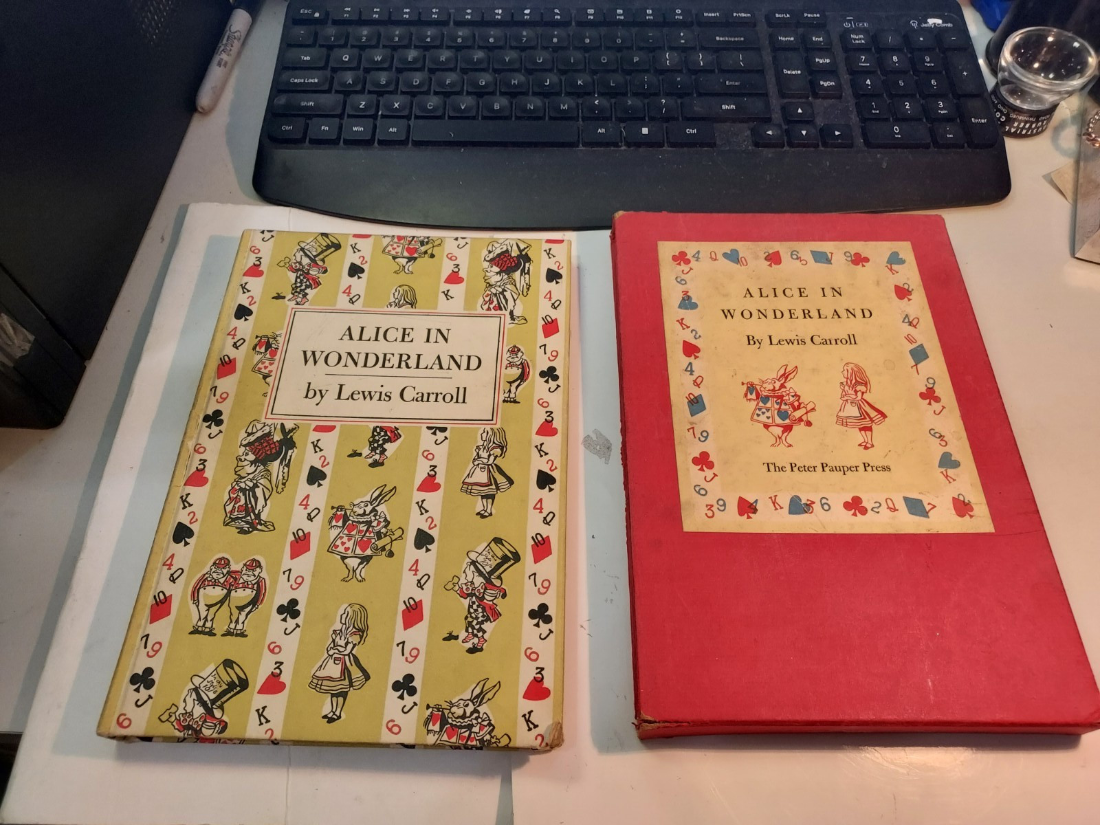 Vintage 1960s Alice in Wonderland in Slipcase Gift Edition Peter Pauper Press Vintage 1960s Alice in Wonderland in Slipcase Gift Edition Peter Pauper Press