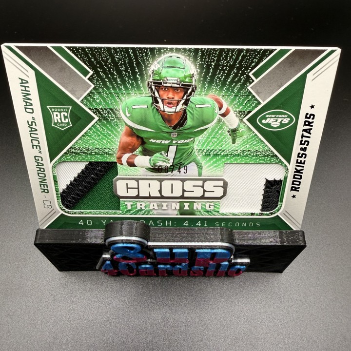 2022 Panini Rookies & Stars - Cross Training Ahmad Gardner #CT-AG Prime /49 (MEM