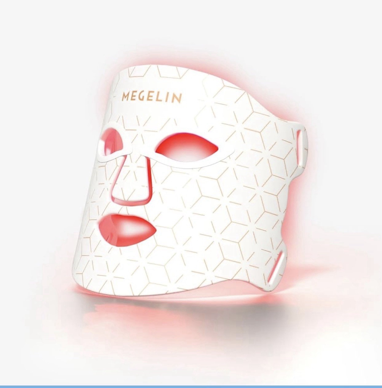 MEGELIN 7 Colors Led Light Therapy Facial Mask, Face Light Therapy Mask for F...