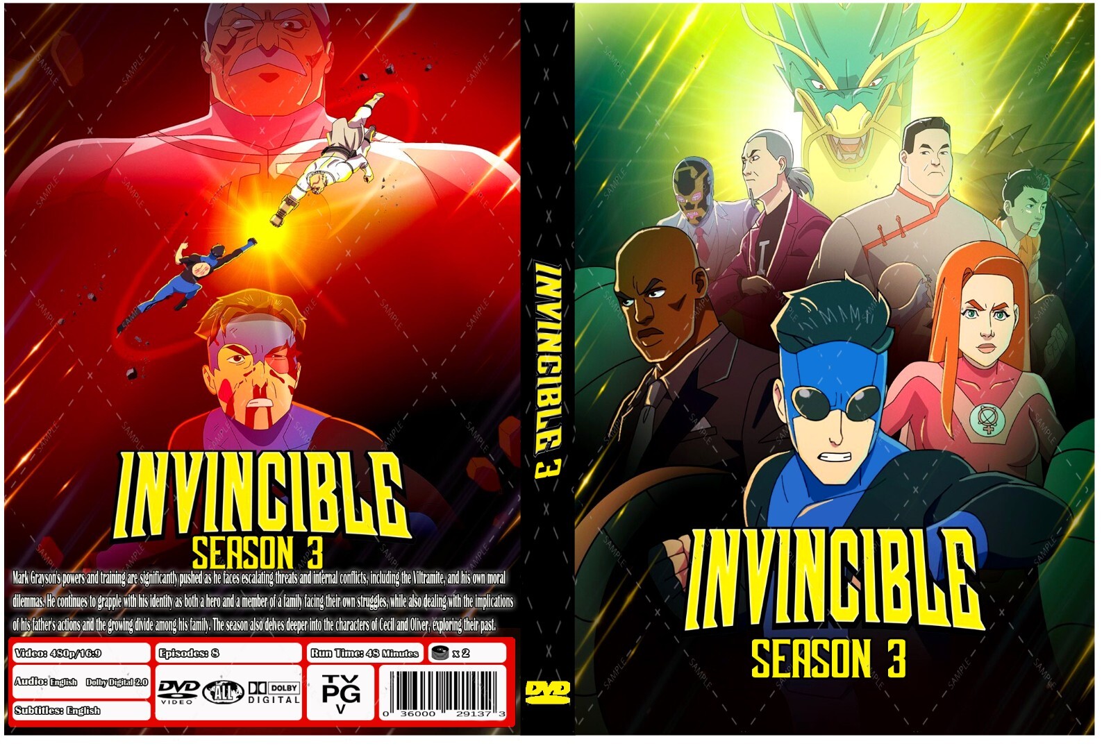 Invincible Animated Series Season 3 Episodes 1-8 English Audio Invincible Animated Series Season 3 Episodes 1-8 English Audio