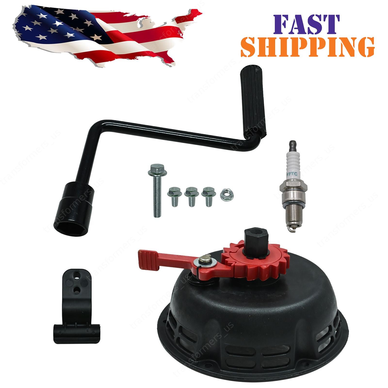 For Predator 212cc CT200U Easy Hand Crank Start Wind Up Recoil Starter Assembly