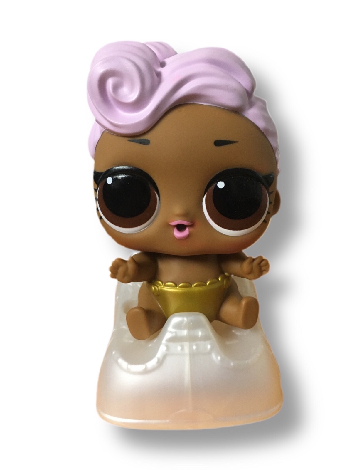 OOOH LA LA Baby Surprise Lil DJ QUEEN LOL Surprise Big Eyes Pink Hair Doll 