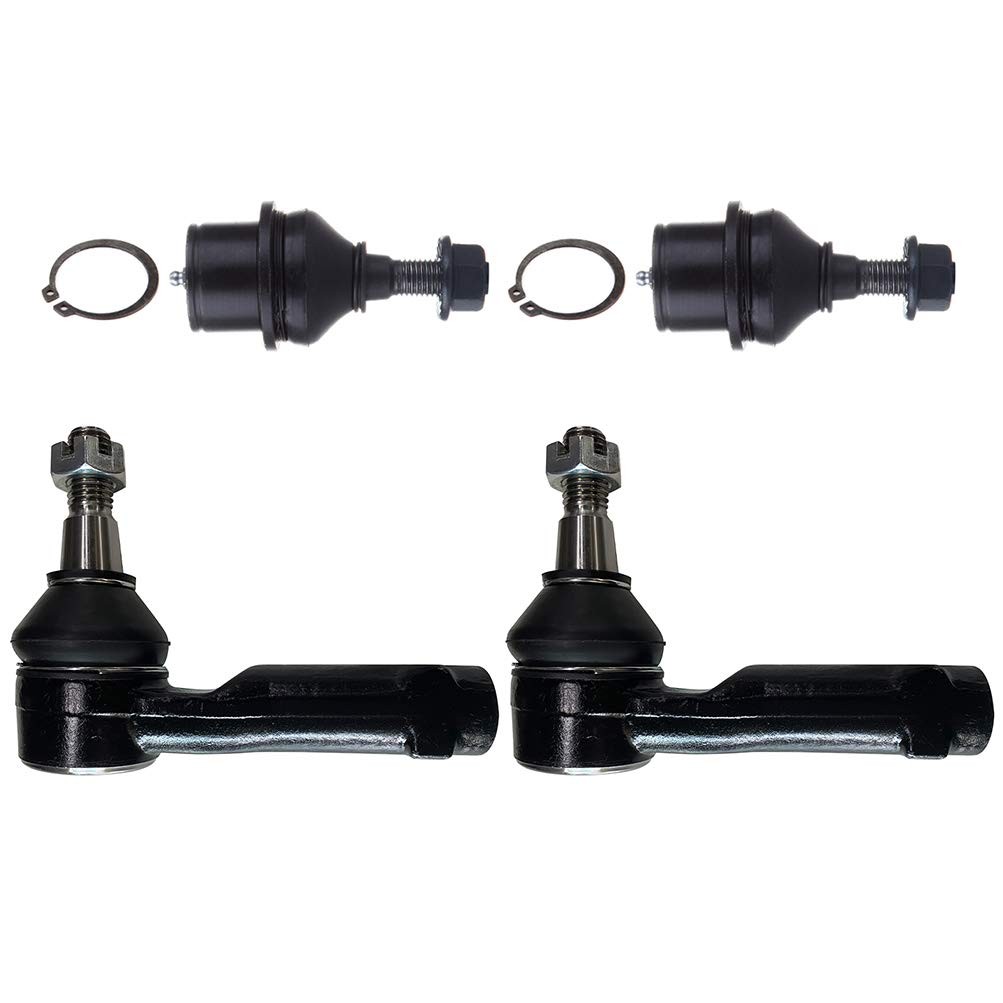 4pc Outer Tie Rod End Lower Ball Joint for Ford F-150 04-08 Lincoln Mark LT 06-0