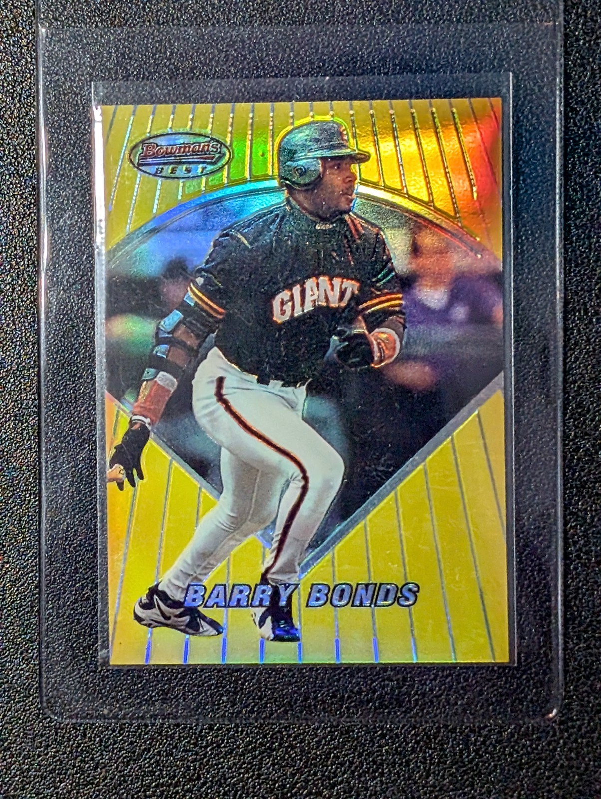1996 Bowman's Best Baseball - Previews BARRY BONDS #BBP 4 REFRACTOR 1996 Bowman's Best Baseball - Previews BARRY BONDS #BBP 4 REFRACTOR