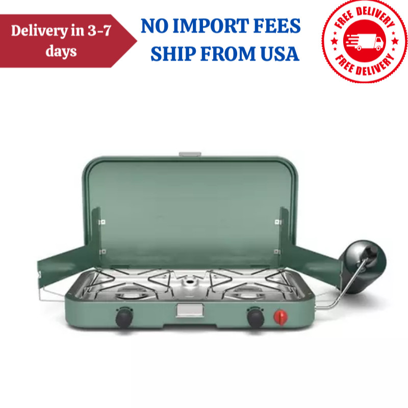 Coleman Cascade 222 2-Burner Camping Stove New and 