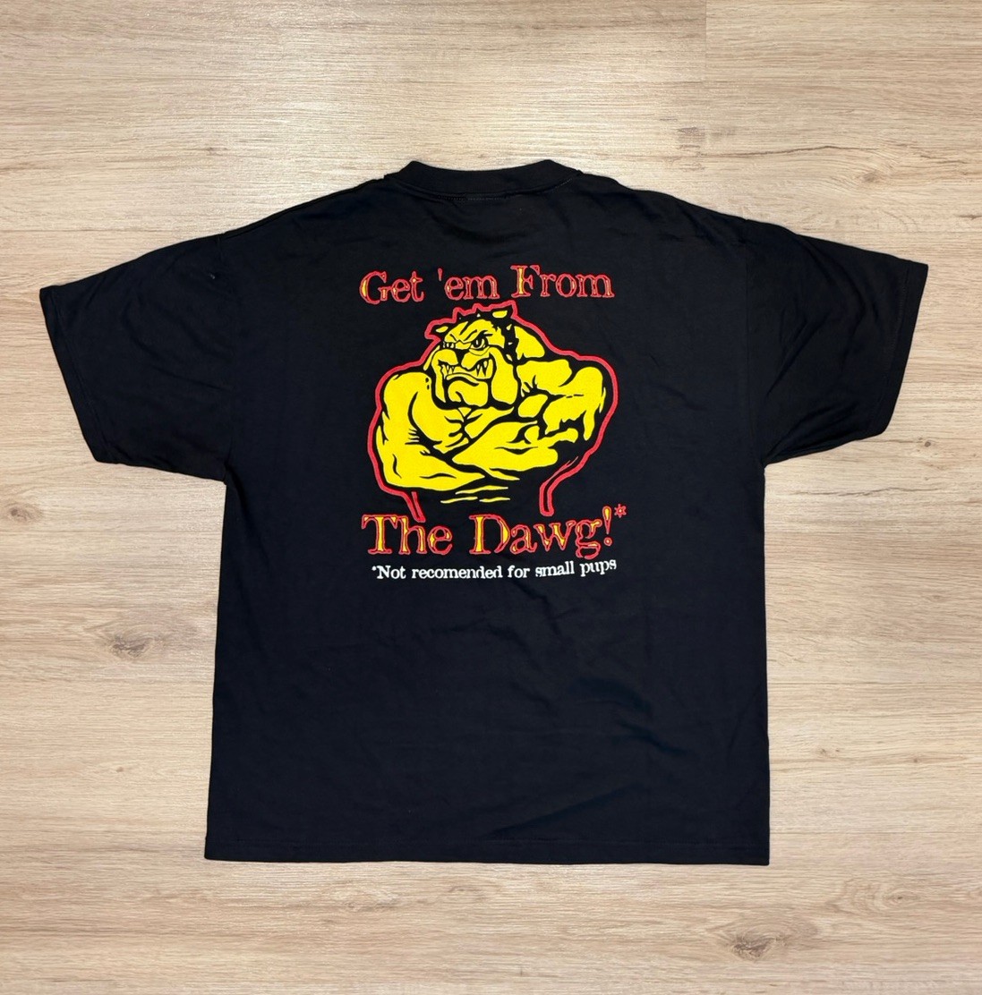 Vintage 1990’s Get Em From The Dawg America Fireworks T Shirt Large Heavyweight Vintage 1990’s Get Em From The Dawg America Fireworks T Shirt Large Heavyweight