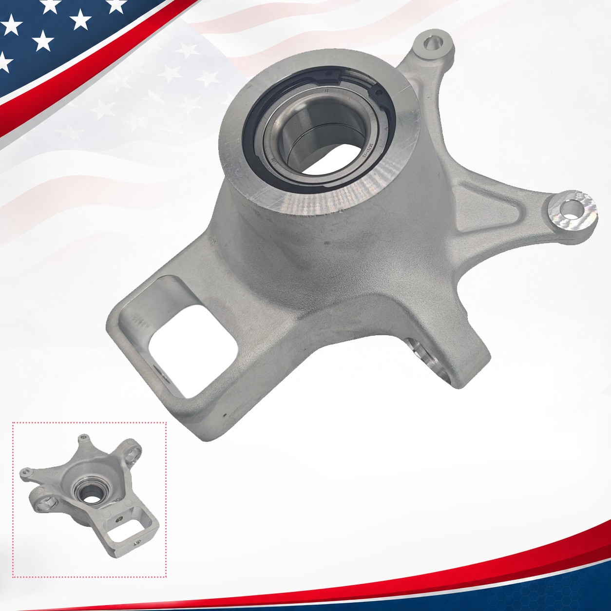 Left Rear Driver Knuckle Spindle for Can Am Maverick X3 RR 2023-2026 706005412