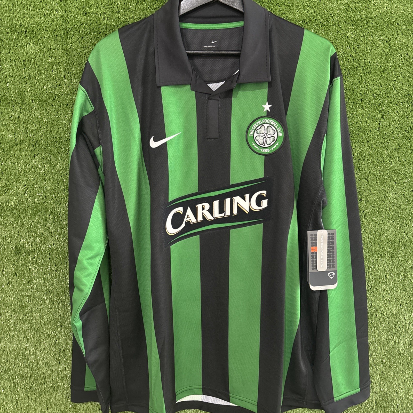Celtic FC Nike 2006 Long Sleeve Shunsuke Nakamura Football Jersey Shirt XL BNWT