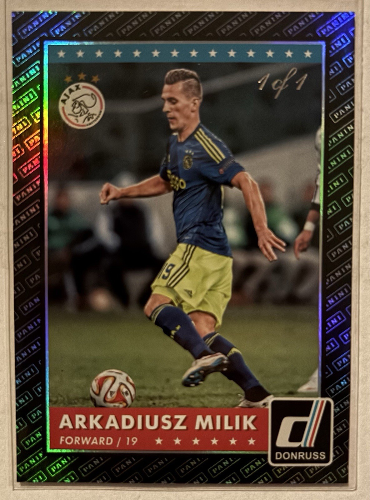 2015 Panini Donruss BLACK 1/1 Arkadiusz Milik #16 Rookie RC 2015 Panini Donruss BLACK 1/1 Arkadiusz Milik #16 Rookie RC