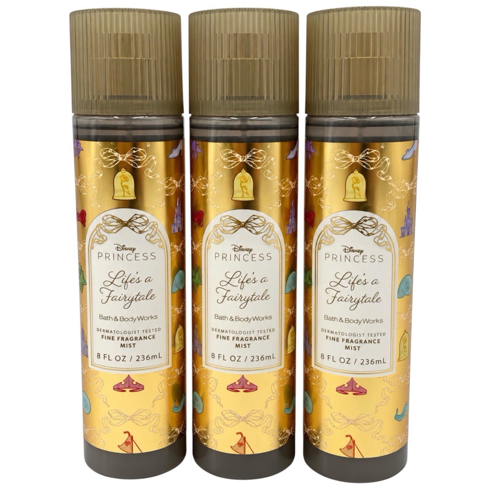 Three (3) Bath & Body Works LIFE’S A FAIRYTALE Fine Fragrance Mist Spray | NEW