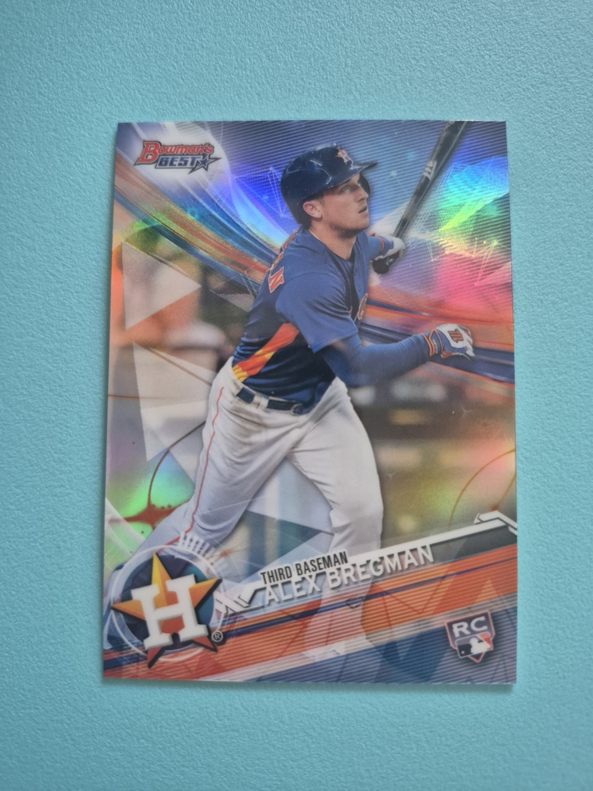 2017 Bowman\'s Best Refractor Alex Bregman #54 Rookie RC 4d3 2017 Bowman\'s Best Refractor Alex Bregman #54 Rookie RC 4d3