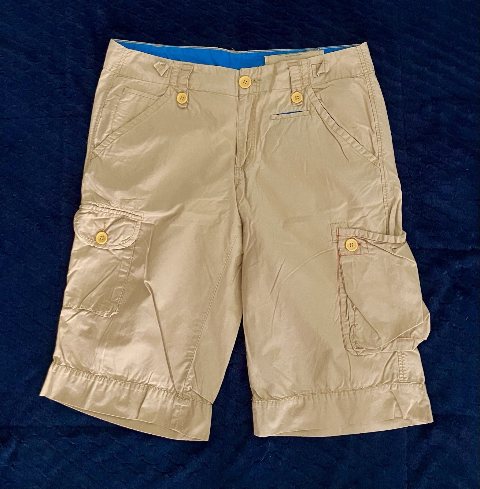 Anthropologie G1 Basic Goods Paper Twill Yellow Shorts Size 10 With Five Pockets Anthropologie G1 Basic Goods Paper Twill Yellow Shorts Size 10 With Five Pockets