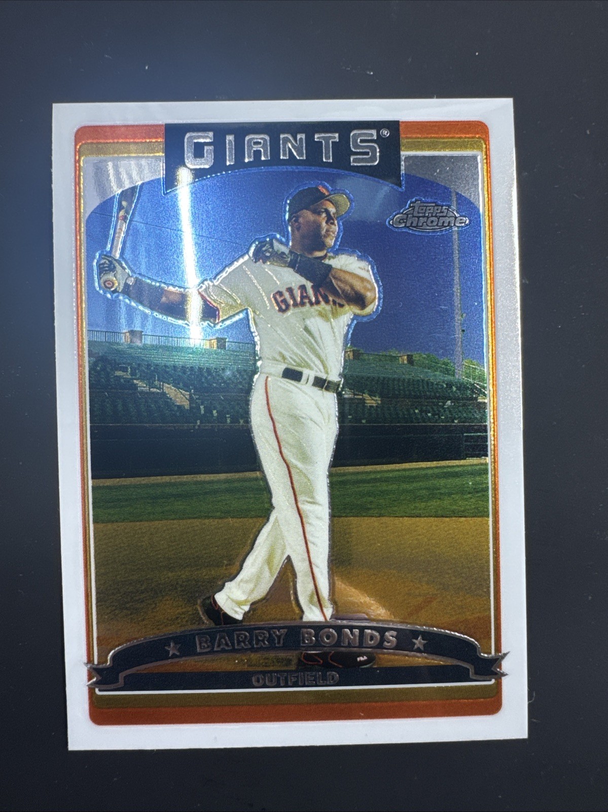 2006 Topps Chrome Barry Bonds #50 San Francisco Giants 2006 Topps Chrome Barry Bonds #50 San Francisco Giants