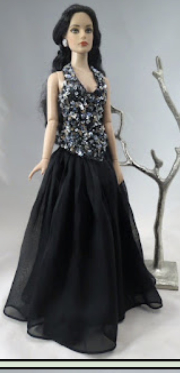 DOLL CLOTHES, METRO DOLLS SEMI PRECIOUS  DRESS SET FOR 16 INCH TONNER TYLER