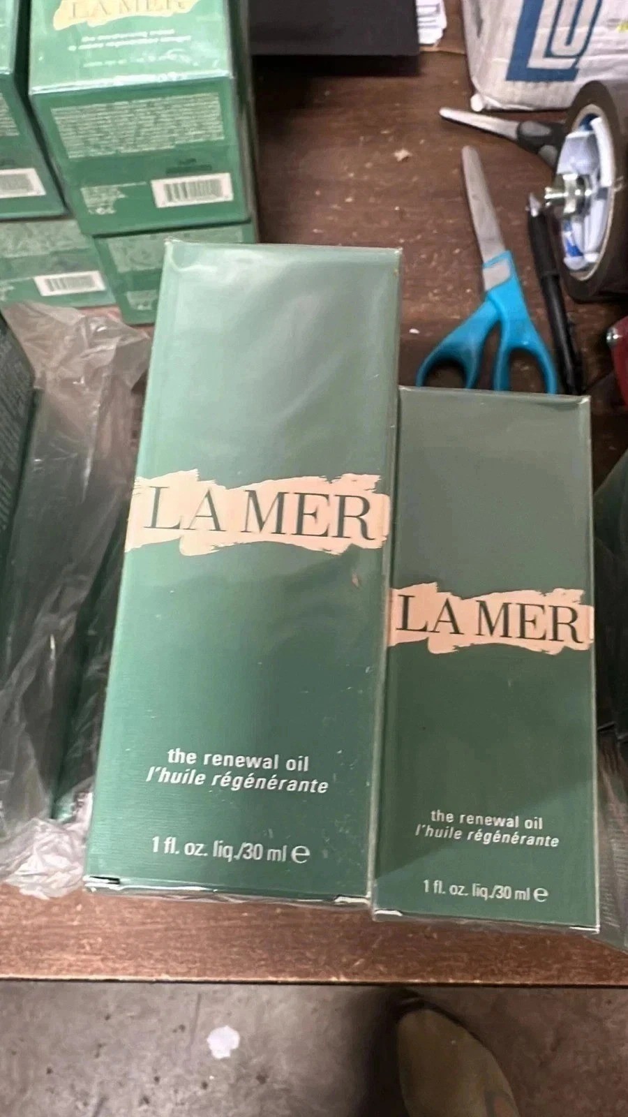 La Mer The Renewal Oil Face Serum 1oz 30ml New in Box 2 Pack sealed