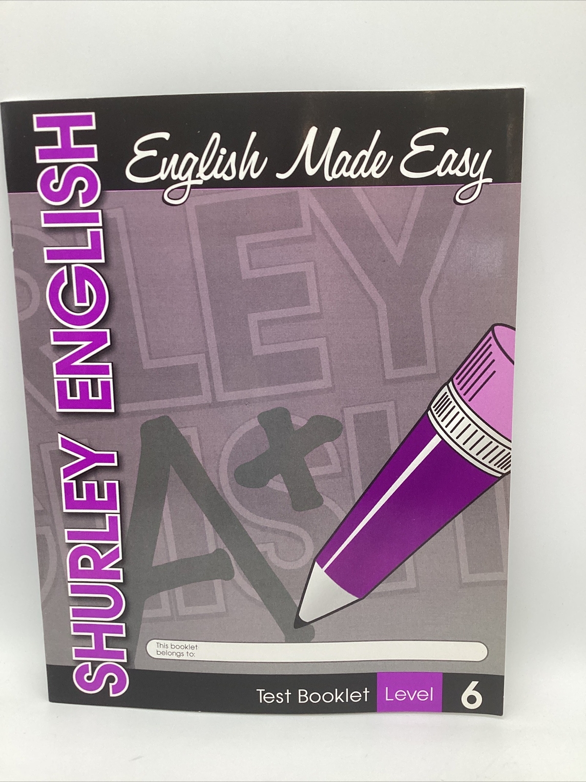Shurley English Level 6 English Made Easy Student  Test Booklet - 6th Grade