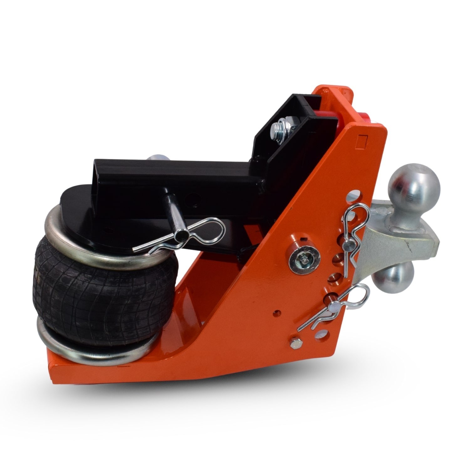 TORQUE Air Ride Hitch with Silver Combo Ball Mount – 2\