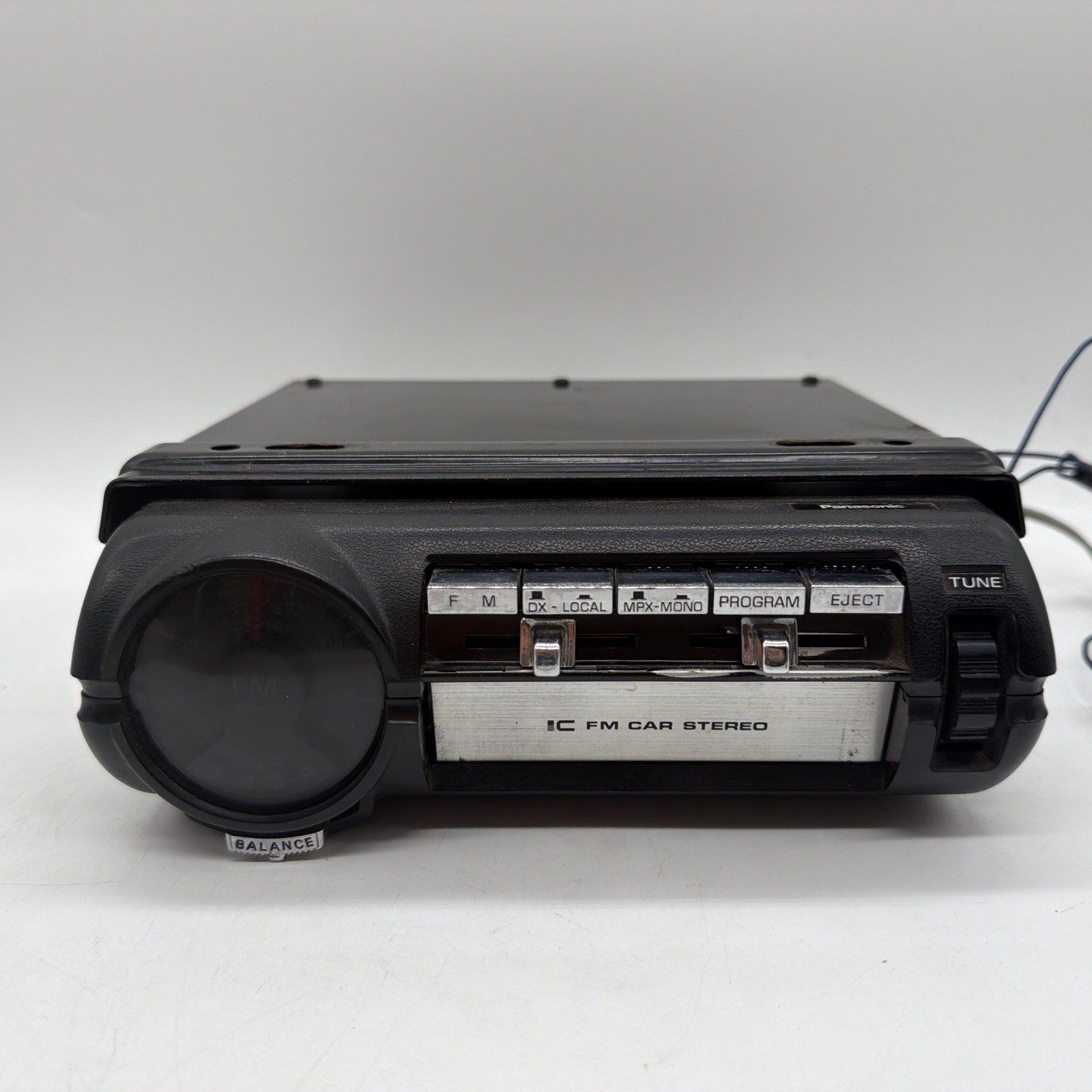Rare Vintage PANASONIC CQ-880EU Car Radio FM 8 Track Player Stereo Untested Rare Vintage PANASONIC CQ-880EU Car Radio FM 8 Track Player Stereo Untested